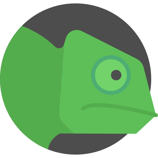 chameleon icon by Freepik